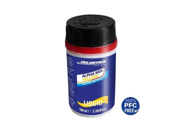 Holmenkol Alphamix Yellow Liquid 100ml 0°C til –4°C