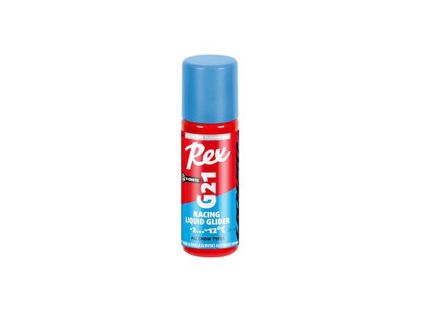Rex G21 Glide Wax Blue Sponge 60ml –2°C til –8°C