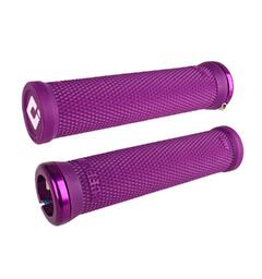 Odi Ruffian v2.1 Lock-On MTB Grips 135mm White/Purple