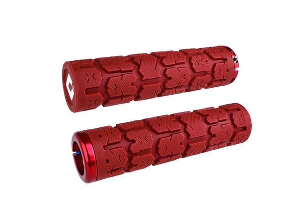 Odi Rogue v2.1 Lock-On MTB Grips, Red 135mm