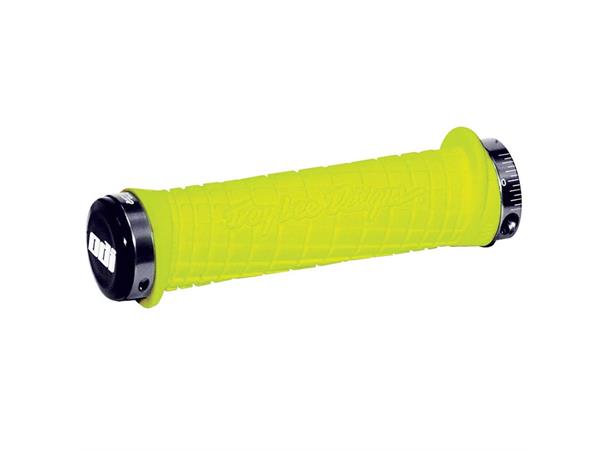 Odi Troy Lee Designs Signature Lock-On Yellow w/ Gray Clamps