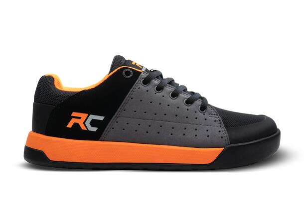 Ride Concepts YOUTH Livewire Flat Charcoal/Orange
