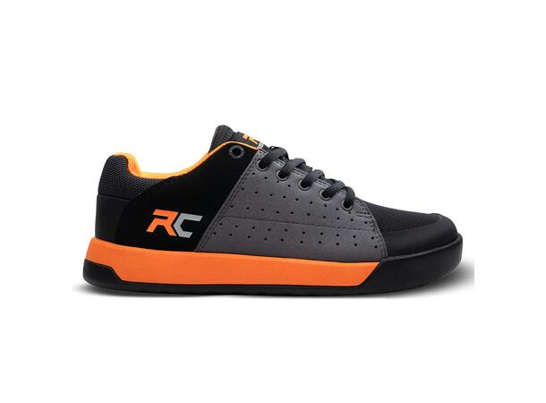 Ride Concepts YOUTH Livewire Flat Charcoal/Orange