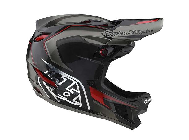 Troy Lee Designs D4 Carbon Helmet Exile Gray LG
