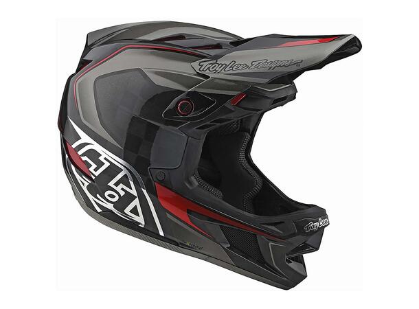 Troy Lee Designs D4 Carbon Helmet Exile Gray LG