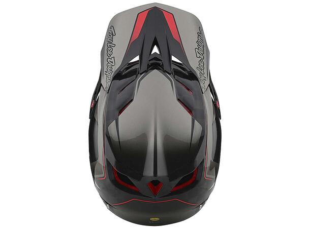 Troy Lee Designs D4 Carbon Helmet Exile Gray LG