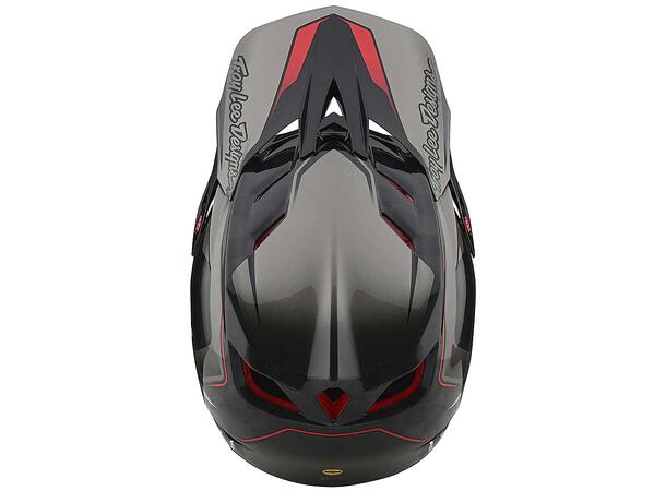 Troy Lee Designs D4 Carbon Helmet Exile Gray LG