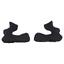 Troy Lee Designs D4 Cheekpads, Black Black