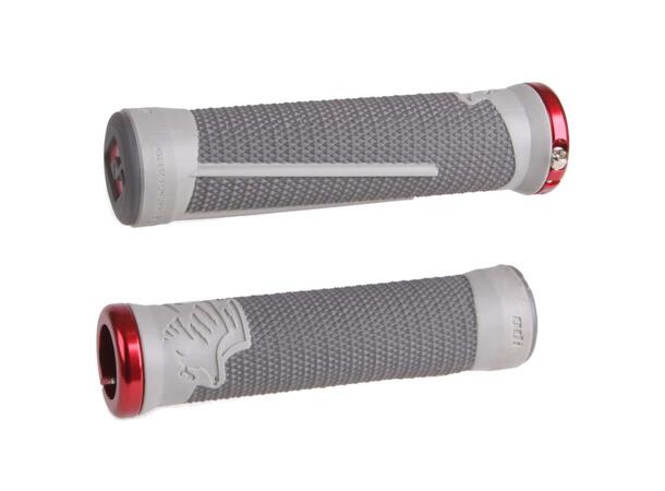 Odi AG2 v2.1 Lock-On Grips Graphite/Gray/Red