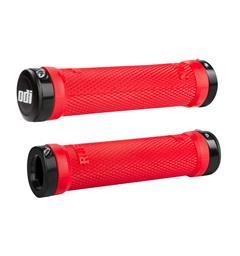 Odi Ruffian MTB Lock-On Bright Red w/Black Clamps