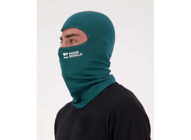 Mons Royale B3 Merino Balaclava Evergreen