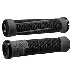 Odi AG2 v2.1 Lock-On Grips Black/Graphite, w/Black clamps